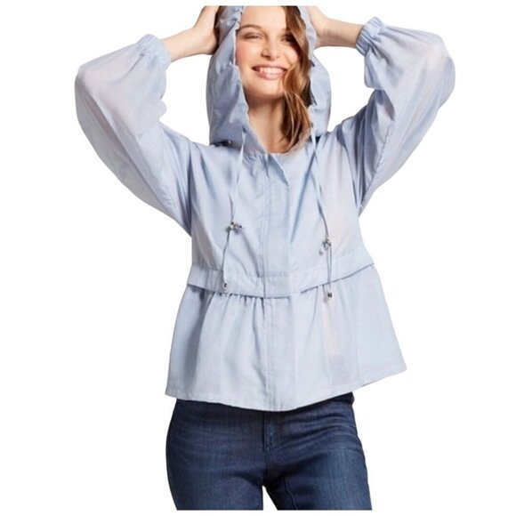 A New Day Pale Blue Lightweight Jacket Size L - Picture 1 of 6